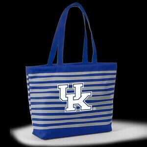 Kentucky Tatum Wavy Striped Tote